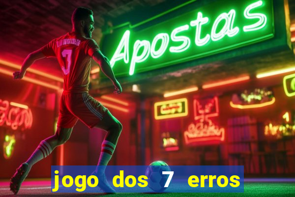 jogo dos 7 erros para manipuladores de alimentos